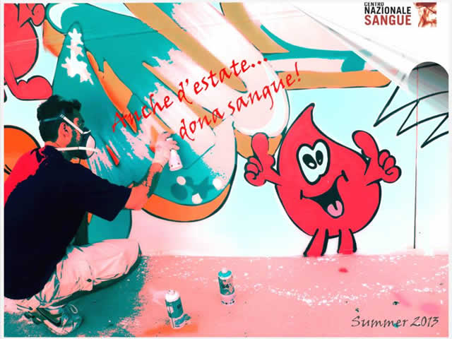 2013 - Campagna estiva ‘Anche in estate dona sangue..’